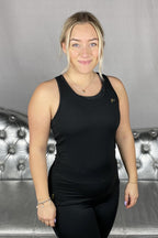 Clarissa Träningslinne Svart Dam  - ONLY PLAY