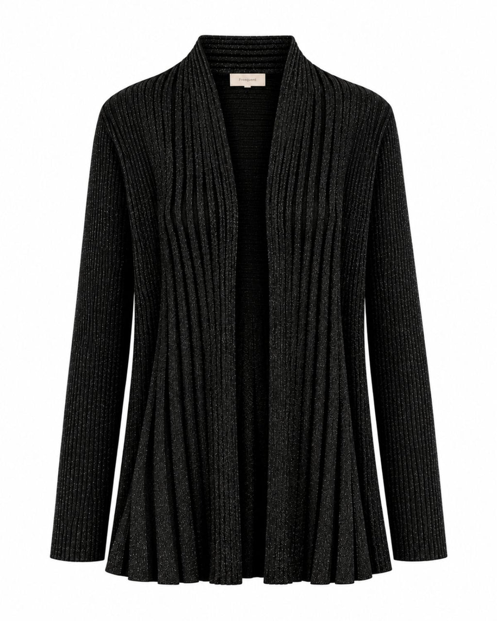 Claulux Glittrig Kort Kofta Dam Svart Black| Smilebutiken - Freequent