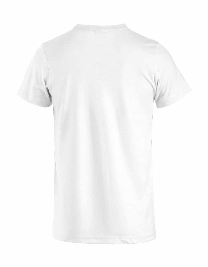 Basic T-shirt Vit Unisex - Clique