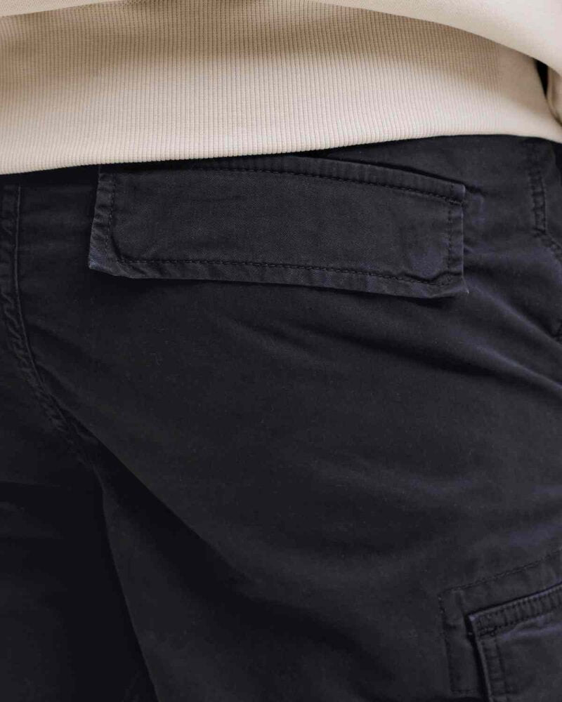 Cole Frank Cargo Shorts Herr Black | Smilebutiken - Jack & Jones