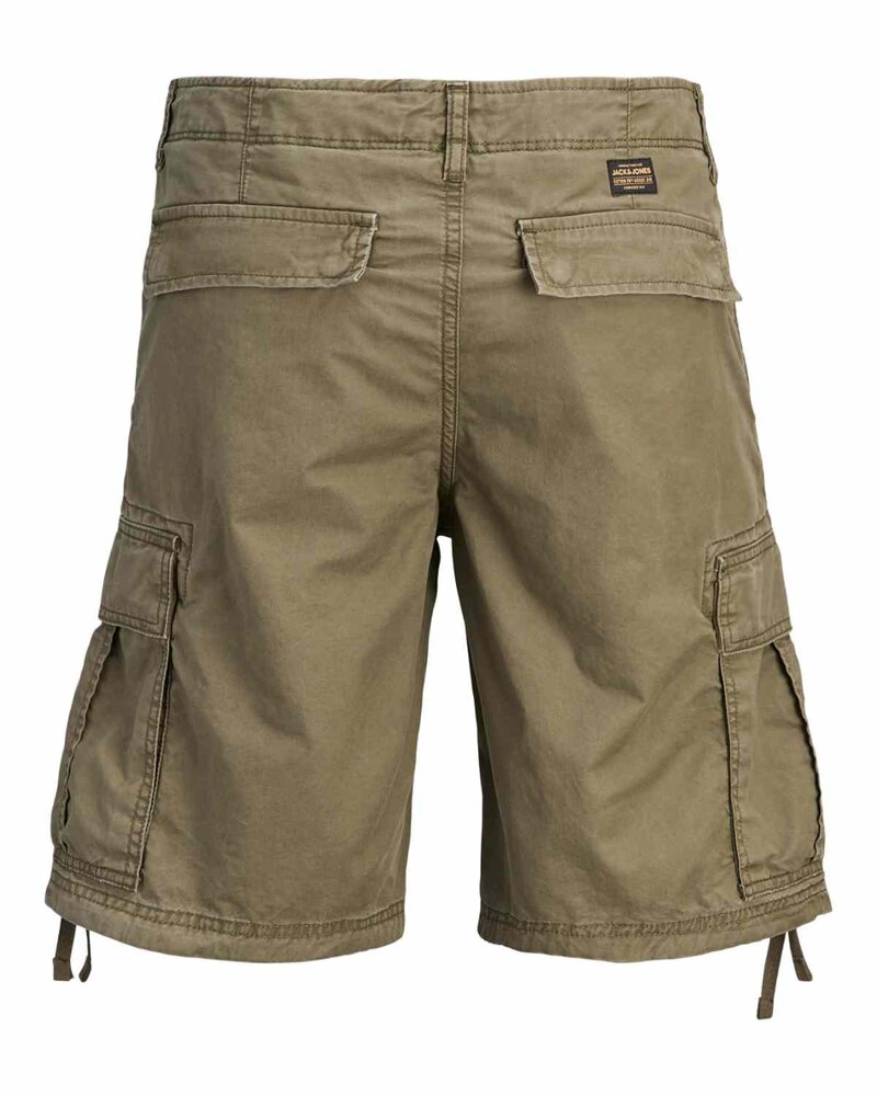 Cole Frank Cargo Shorts Men Olive Night | Smilebutiken - Jack & Jones