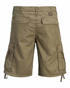 Cole Frank Cargo Shorts Men Olive Night | Smilebutiken - Jack & Jones