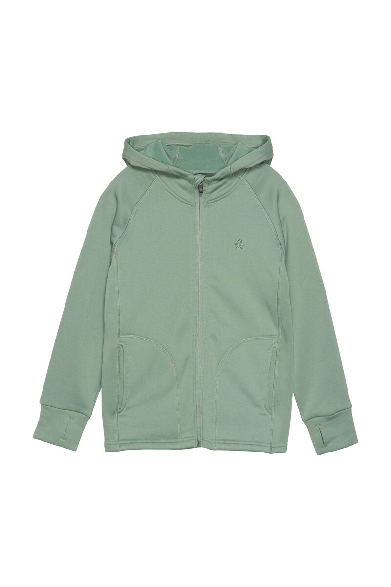 Fleecejacka Med Luva Junior Green Bay Color Kids