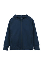 Fleece Jacket With Hood Junior Total Eclipse Color Kids
