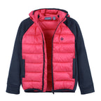 Hybrid Fleece Jacket Junior Teaberry Color Kids