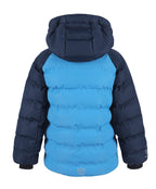 Ski Jacket Quilted Winter Jacket Children Junior Blue Color Kids