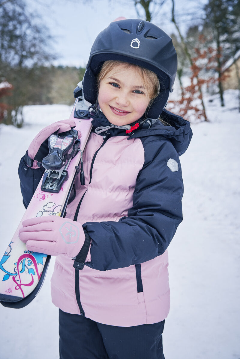 Ski Jacket Quilted Vinterjacka Barn Junior Zephyr Color Kids
