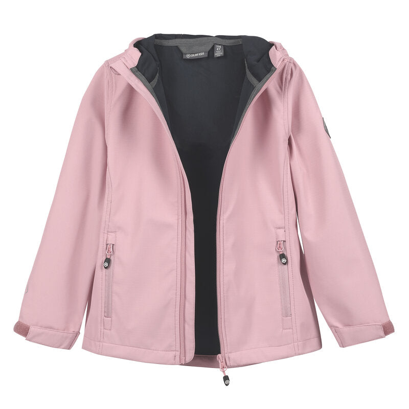 Solid Softshell Jacket Junior Zephyr Color Kids