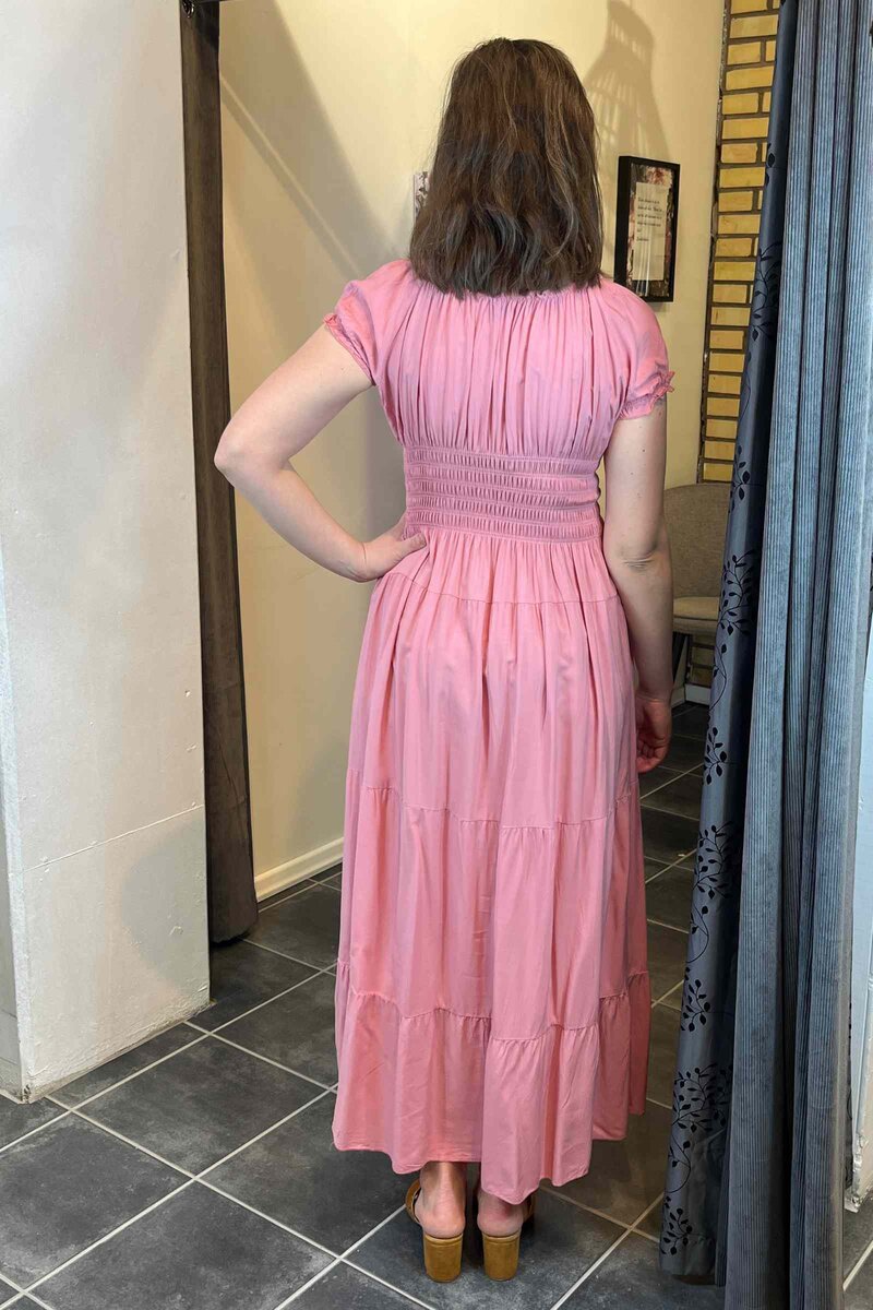 Comeng Fashion Emersyn Klänning Dam Light Pink DH Mode