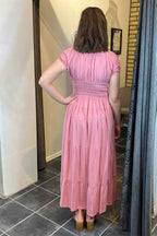 Comeng Fashion Emersyn Klänning Dam Light Pink DH Mode