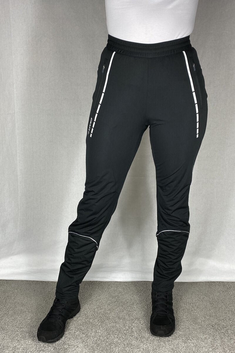 Club 3/4 Zip Pants Dam Svart - Craft
