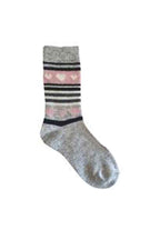 Wool Sock Kids Grey D6Soul