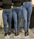 Daphne Push Up Jeans Dam Light Denim Way of Sweden