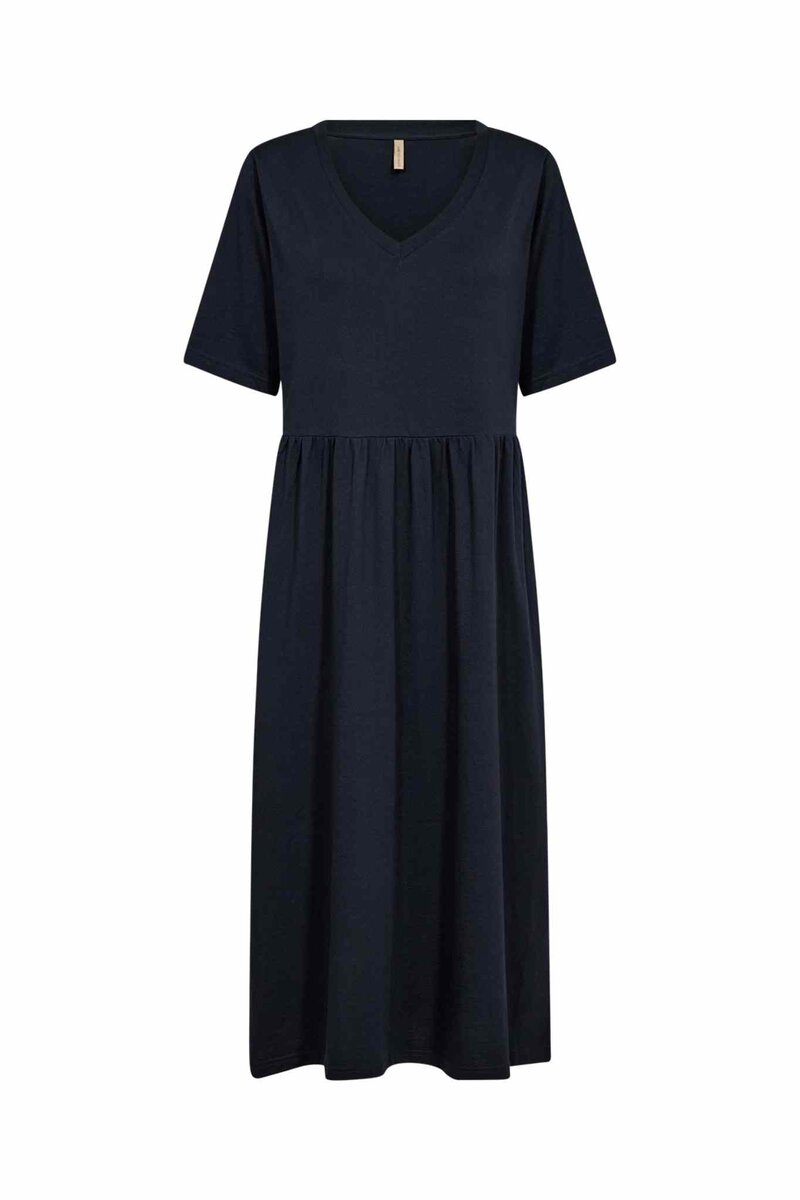 Derby 164 Midi Dress Women Navy | Smilebutiken - Soyaconcept