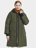 Aino Vinterparkas 4 Dam Deep Green Didriksons