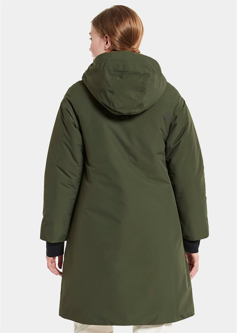 Aino Vinterparkas 4 Dam Deep Green Didriksons