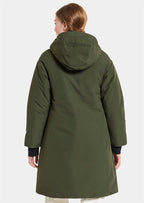Aino Vinterparkas 4 Dam Deep Green Didriksons
