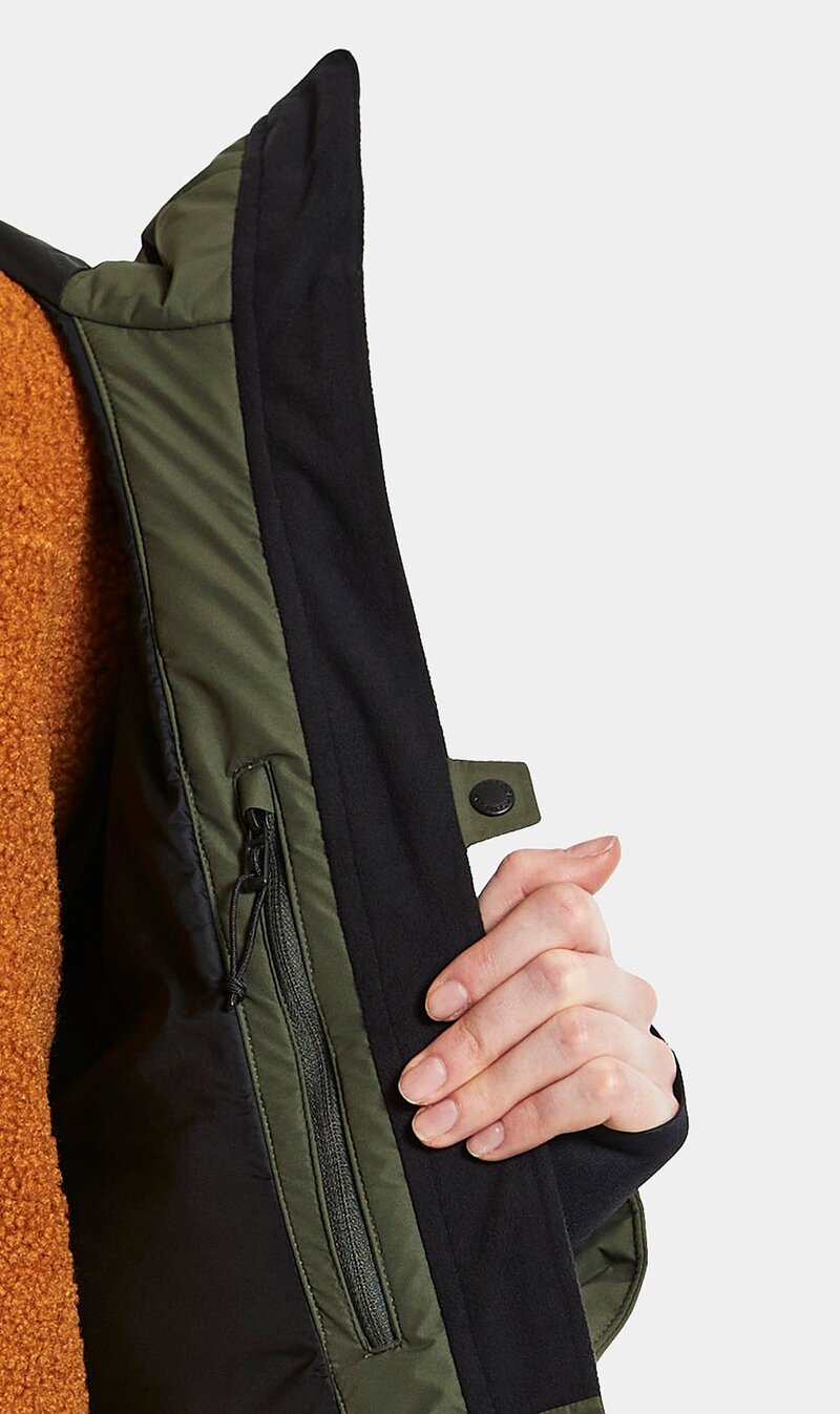 Aino Vinterparkas 4 Dam Deep Green Didriksons