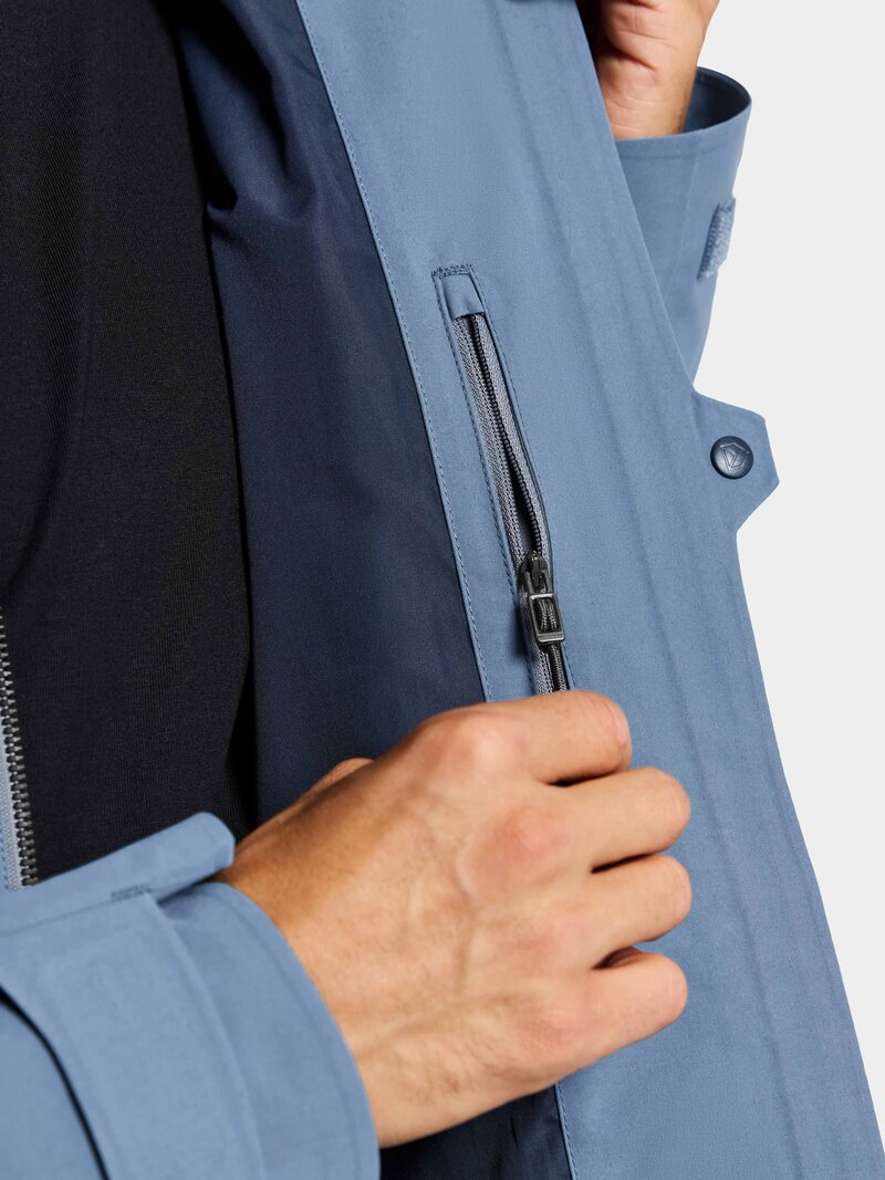 Aston Shell Jacket Men True Blue Didriksons