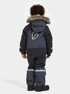 Bjärven 3 Kids' Winter Coverall Navy Didriksons