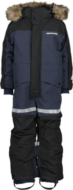 Bjärven 3 Kids' Winter Coverall Navy Didriksons