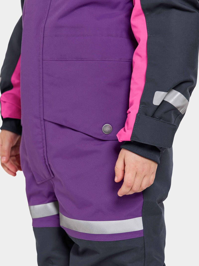 Bjärven 3 Vinteroverall Barn Royal Purple Didriksons