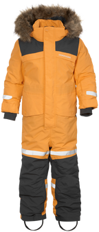 Bjärven Kids' Winter Coverall Fire Yellow Didriksons