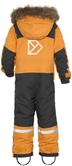 Bjärven Kids' Winter Coverall Fire Yellow Didriksons