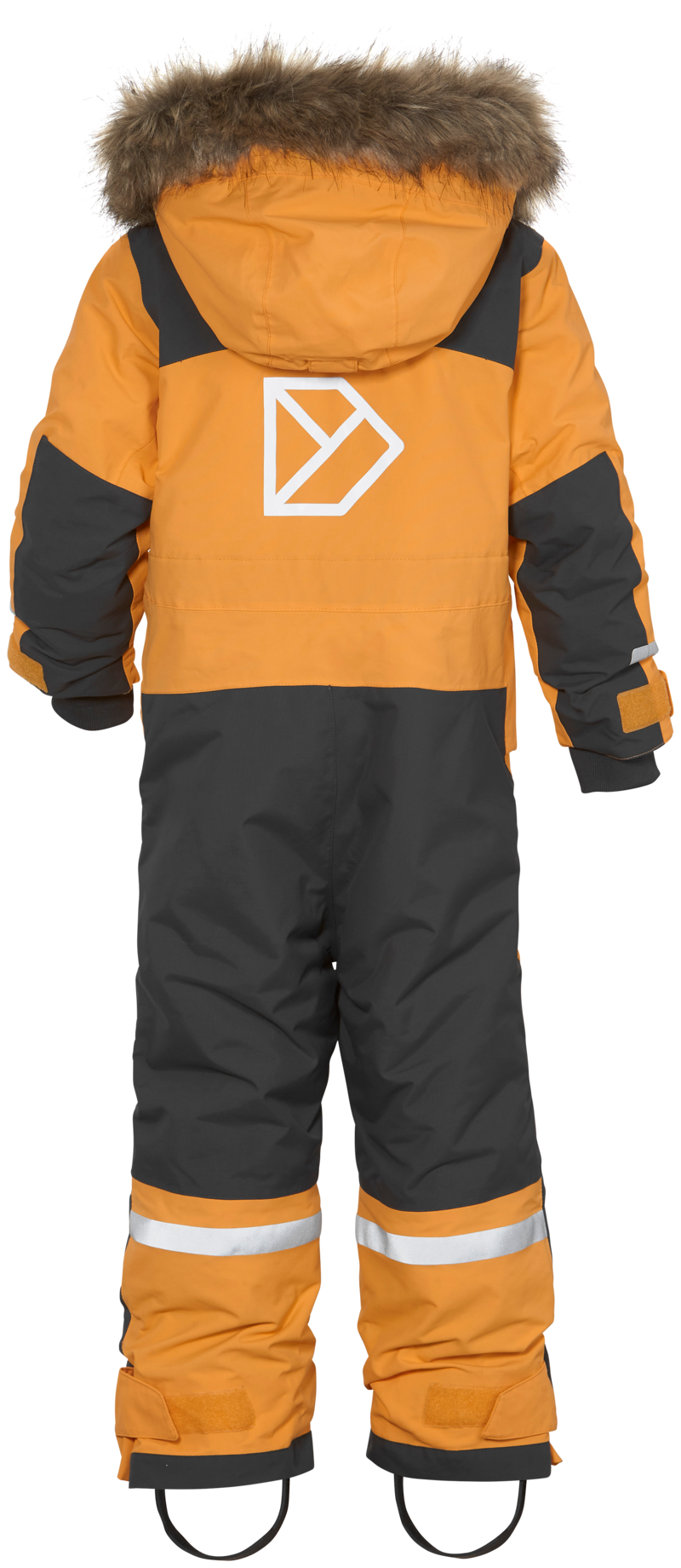 Bjärven Kids' Winter Coverall Fire Yellow Didriksons