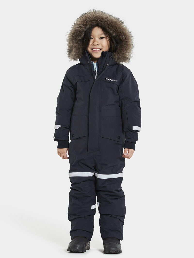 Bjärven Winter Coverall Kids Navy Didriksons