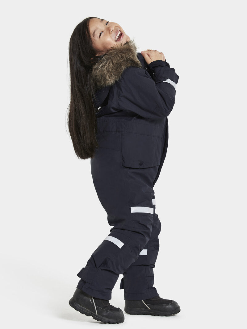 Bjärven Winter Coverall Kids Navy Didriksons