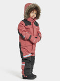 Bjärven Vinteroverall Barn Peach Rose Didriksons