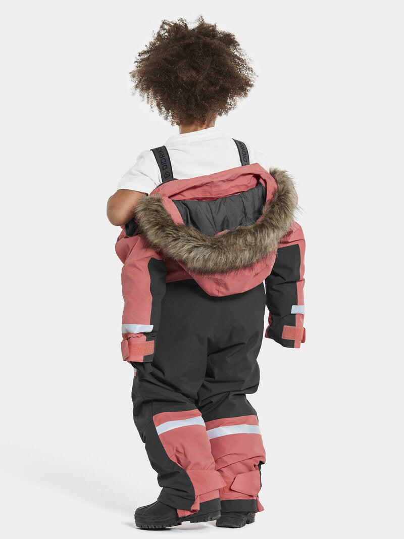 Bjärven Vinteroverall Barn Peach Rose Didriksons