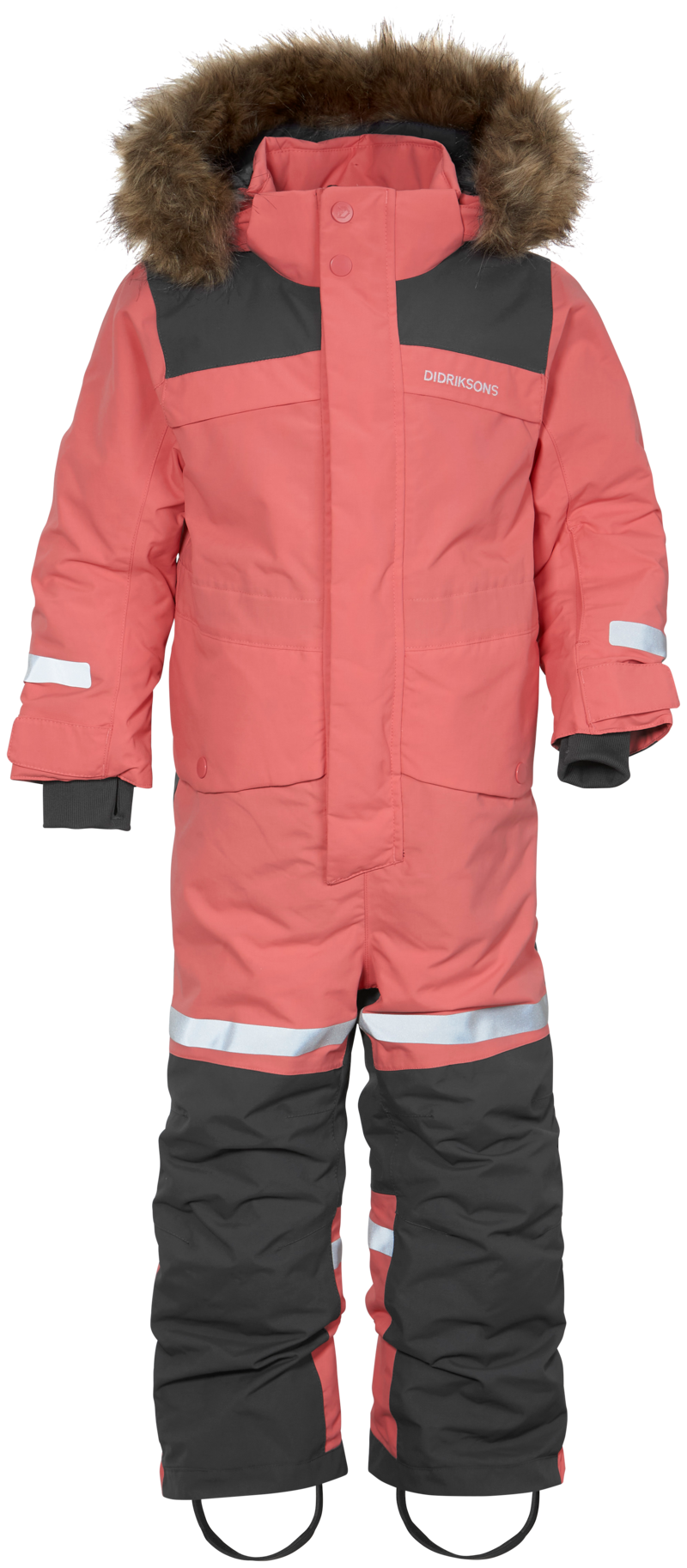 Bjärven Vinteroverall Barn Peach Rose Didriksons