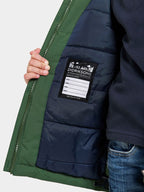 Bjärven Vinterparkas Barn Pine Green Didriksons