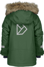 Bjärven Vinterparkas Barn Pine Green Didriksons