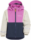 Block Shell Jacket Kids Radiant Purple - Didriksons