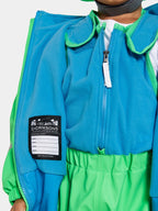 Boardman Lined Rain Set Kids Frog Green Didriksons