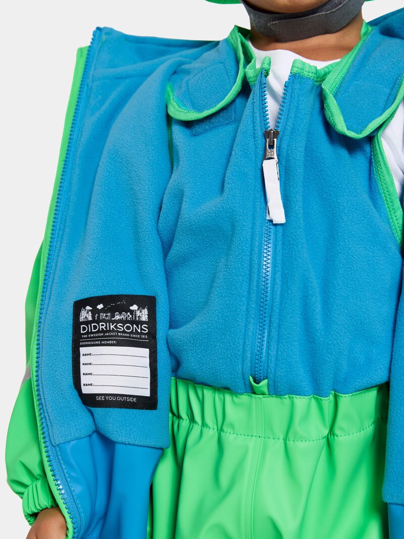 Boardman Fodrat Regnset Barn Frog Green Didriksons