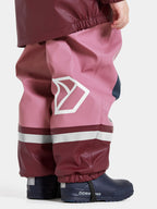 Boardman Lined Rain Set Kids Heather Pink Didriksons
