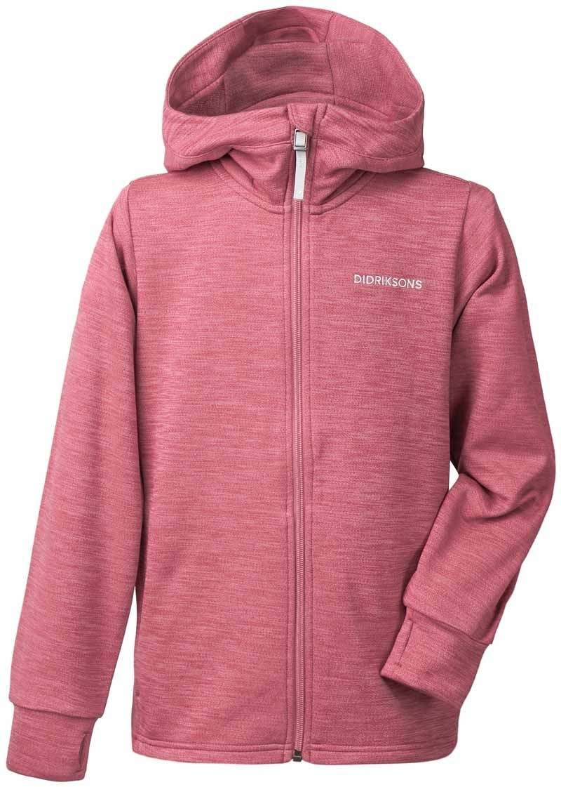 Chris Hoodie Junior Pink - Didriksons