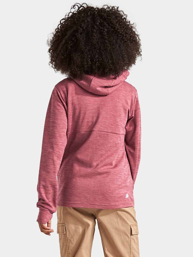 Chris Hoodie Junior Pink - Didriksons