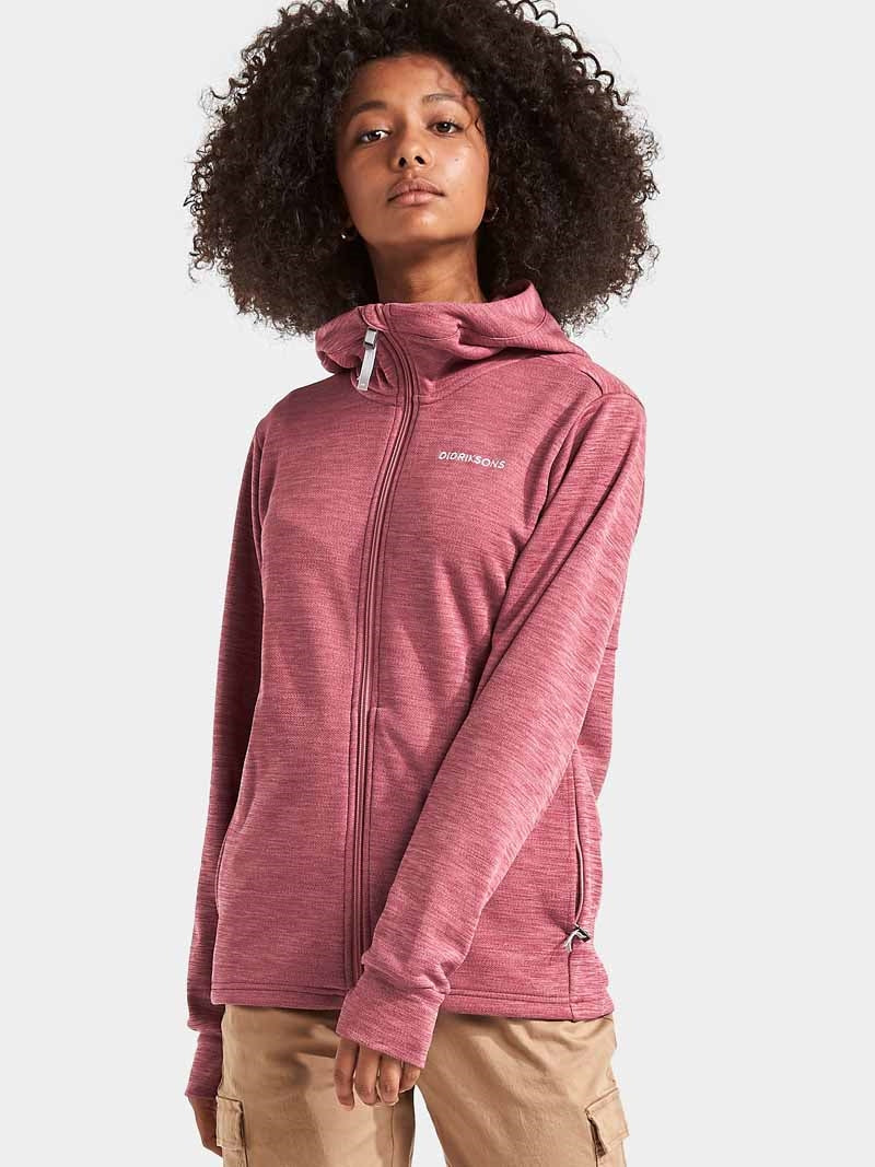 Chris Hoodie Junior Pink - Didriksons