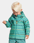 Dellen Kids' Softshell Jacket 2 Turquoise - Didriksons