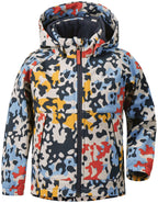 Dellen Kids' Softshell Jacket Multi Algae - Didriksons