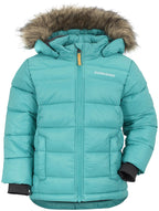 Digory Puff 3 Winter Jacket Kids Peacock Green - Didriksons