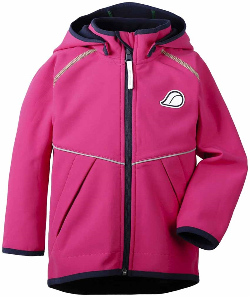 Elmån Kids' Softshell Jacket Fuchsia - Didriksons