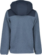 Exa Fleece Jacket Kids Junior True Blue Didriksons