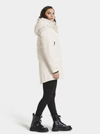 Frida Winter Parka 6 Women White Foam Didriksons