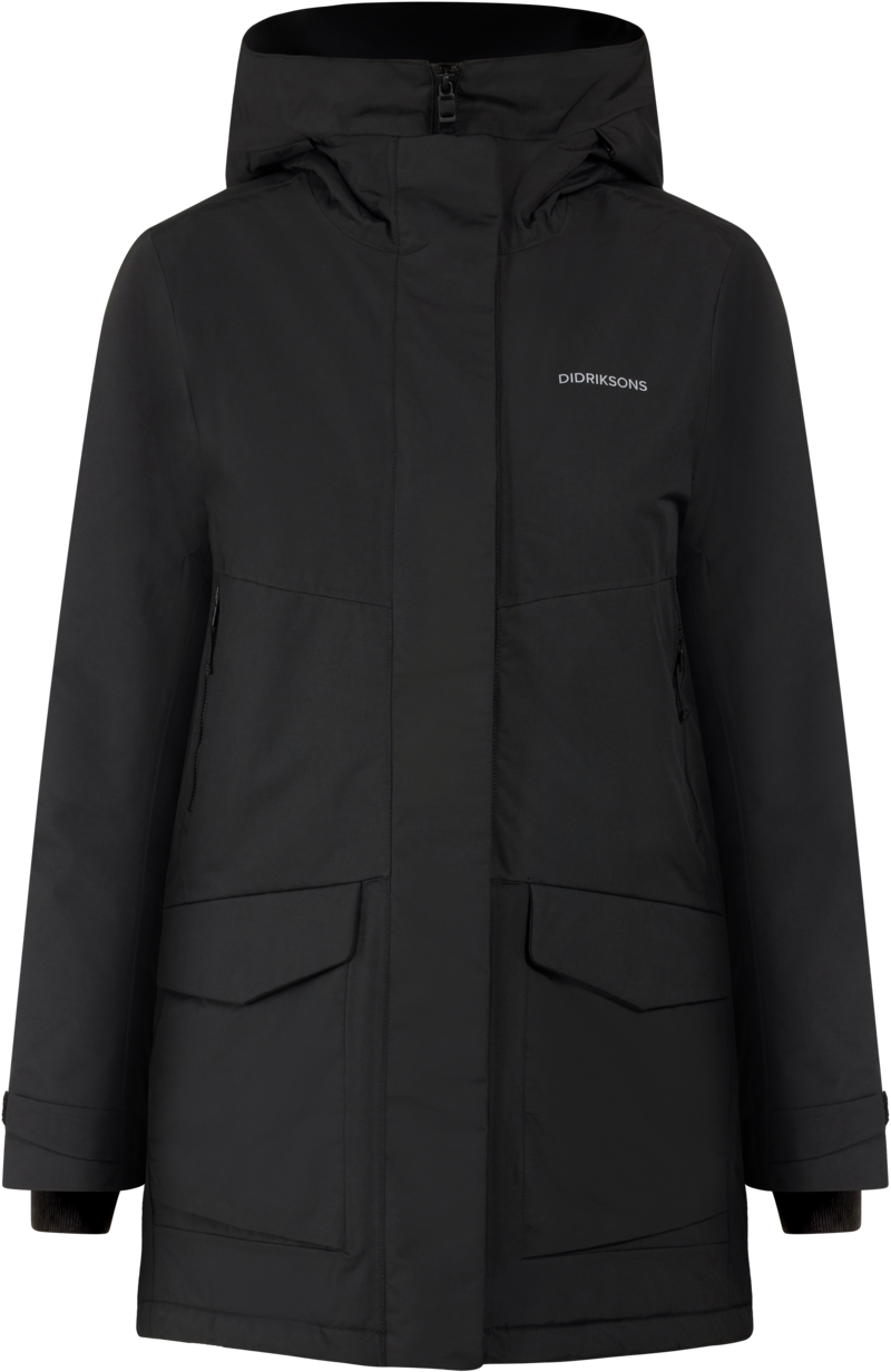 Frida Vinterparkas Dam Black Didriksons